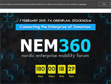 Tablet Screenshot of nem360.com
